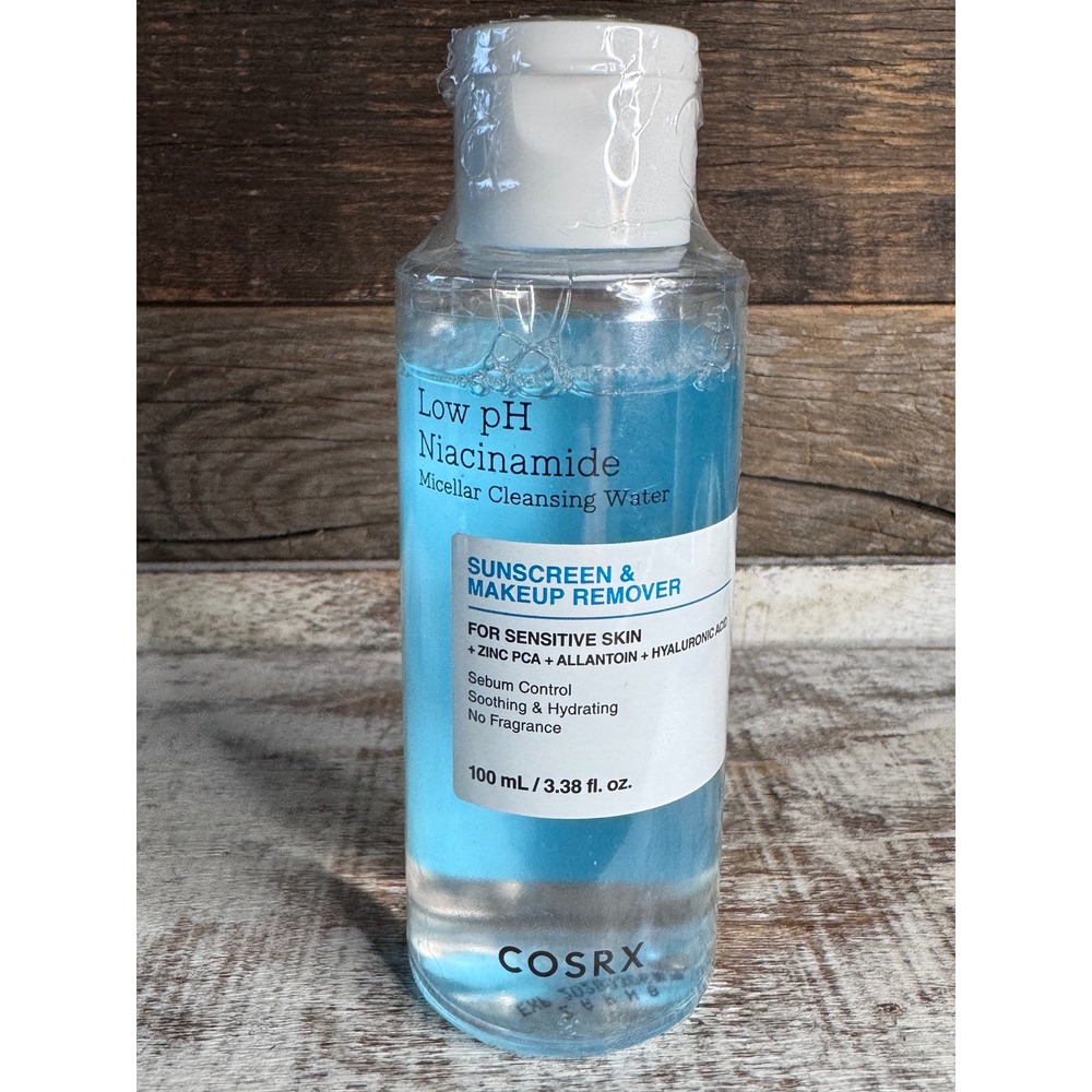 COSRX Low pH Micellar Water Niacinamide | 3.38‎ fl oz SEALED K-Beauty | MSRP $19